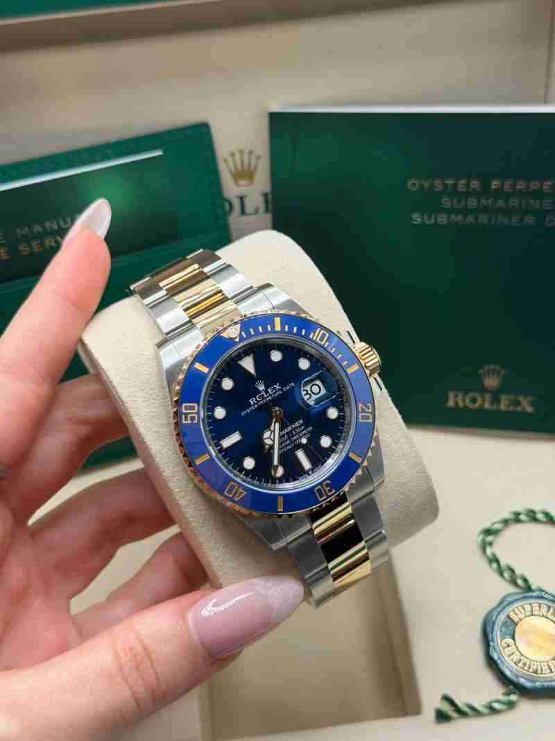 Rolex Submariner Date Steel and Yellow Gold, Blue Dial 126613LB